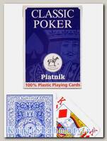 Карты покерные «Классические» 100% пластик Piatnik  вскрытая упаковка