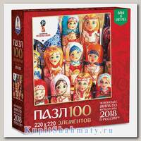 Пазл «Расписные куклы» 100 элементов