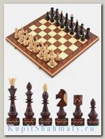 Шахматы «Индия» с инкрустацией