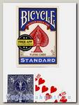Карты для фокусов «Bicycle Standard Magic props» синие вскрытая упаковка