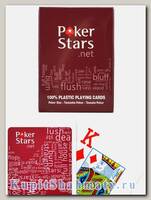 Карты «Poker stars» красные