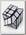 Кубик Фишера зеркальный «Carbon fibre Fisher mirrior cube» серебристый.