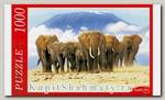 Пазл «Слоны и горная вершина» 1000 элементов