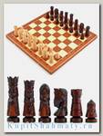 Шахматы «Малый замок» с инкрустацией