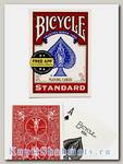 Карты игральные «Bicycle Standard Free App» красные вскрытая упаковка