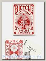 Карты «Bicycle Cyclist» красные вскрытая упаковка