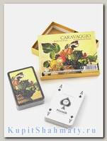 Набор коллекционных игральных карт «Каравадджо. Корзина фруктов» Piatnik вскрытая упаковка
